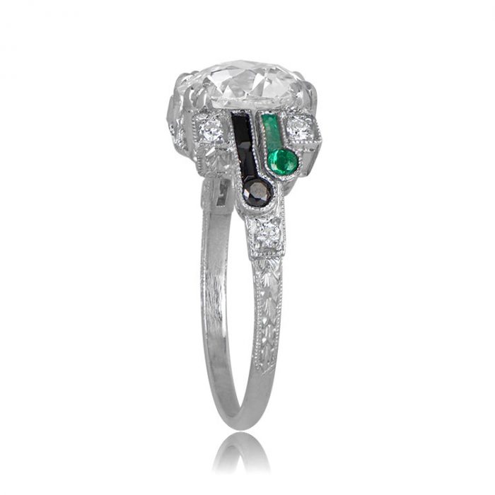 Bollon Ring Top Side View