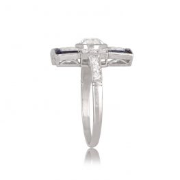 Georgetown Ring Top Side View