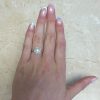 1.07ct Antique Cushion Cut Diamond Ring - Tuena Ring
