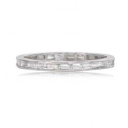 Diamond Eternity BandMeadville Band Top View