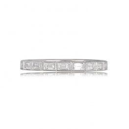 Platinum Eternity Band Baguette Cut Diamonds - Inverness Band
