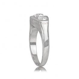 Edwardian Diamond Three Stone Engagement Ring - Torrington Ring