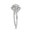 Rare Art Deco Platinum Diamond Engagement Ring Milton Ring 13648_TSV