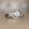 Antique 0.90ct Geometric Diamond Engagement Ring 13864-artistic-1000