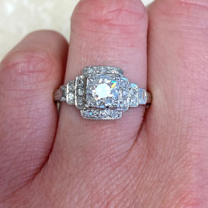 Geometric Vintage Ring Copenhagen Ring F2