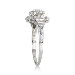 Art Deco Old European Cut Diamond Ring - Copenhagen Ring 13864 TSV