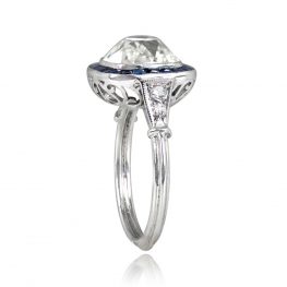 Antique Cushion Cut Diamond Engagement Ring - Montreal Ring 14157 TSV