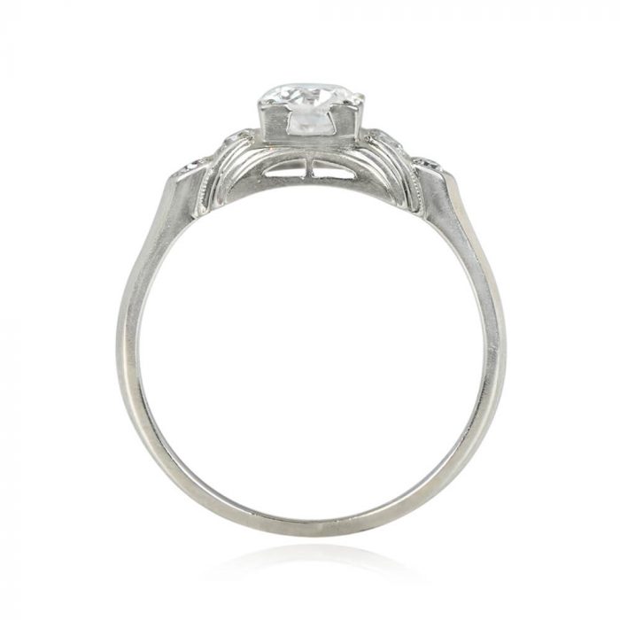 Vintage Diamond and White Gold Ring - Allentown Ring 14216 SV