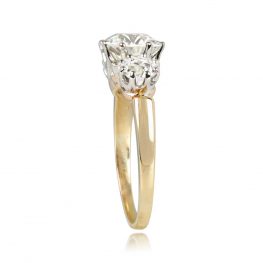Antique Old European Cut Diamond Ring - Denton Ring 14270 TSV