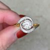 Close Up Diamond Antique Ring Mirage Ring 14336 F5