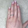 Art Deco Original French Diamond Engagement Ring Circa 1920 14369-F1