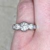 Five Stone Old European Cut Antique Diamond Engagement Ring 0.90ct TDW 14370-F2