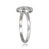 Art Deco Diamond Cluster Engagement Ring - Carnegie Ring 14371 TSV
