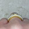 Diamond Studded 18k Yellow Gold Mounting 14398-F3