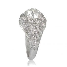 Diamond and Platinum Engagement Ring