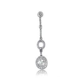 floral-halo-diamond-earrings-Single-View