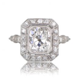 Cushion Halo Ring