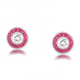 Askern Earrings Top View