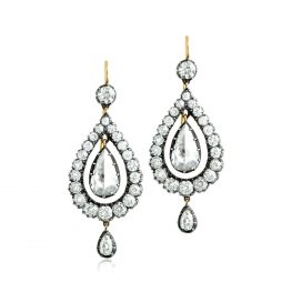 Pier Diamond Drop Earrings